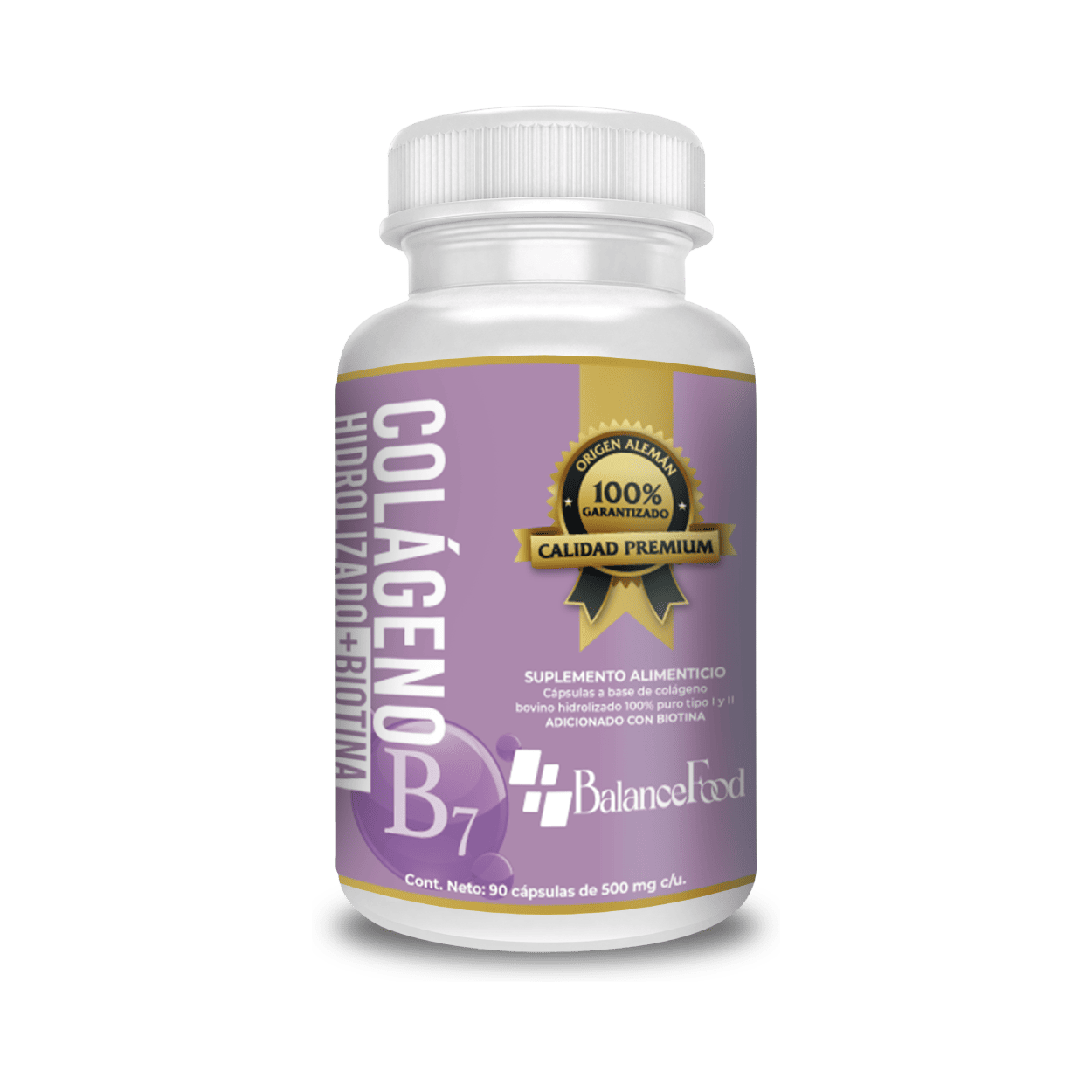Colágeno Hidrolizado + Biotina - 90 Cápsulas