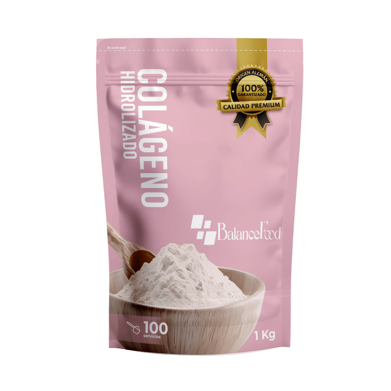 Colágeno Hidrolizado 100% Puro en polvo - 1Kg