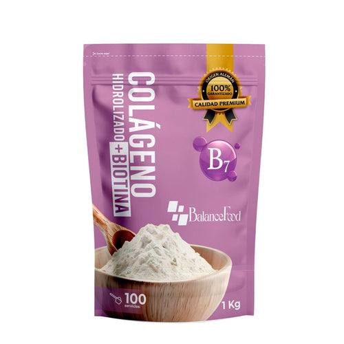 Colágeno Hidrolizado + Biotina en Polvo - 1Kg