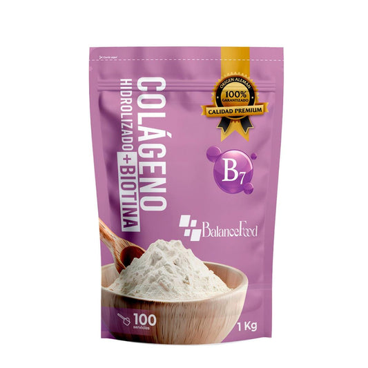 Colágeno Hidrolizado + Biotina en Polvo - 1Kg