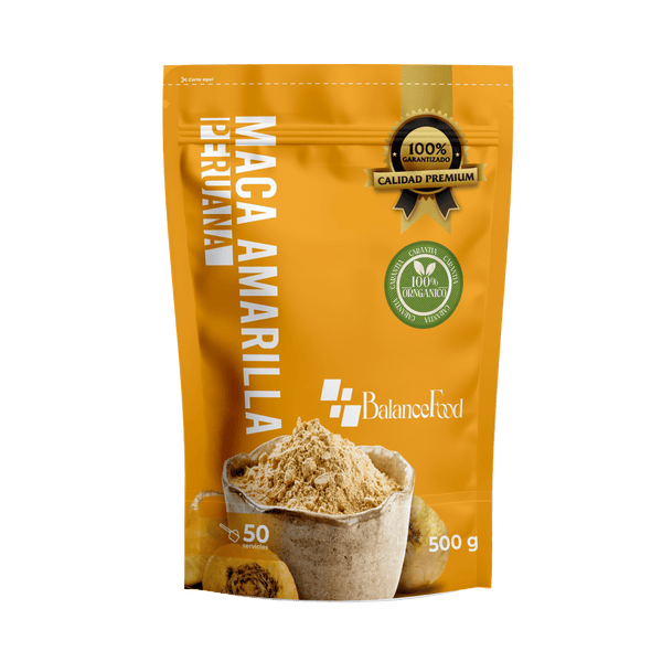 Maca Amarilla Peruana en Polvo - 500gr