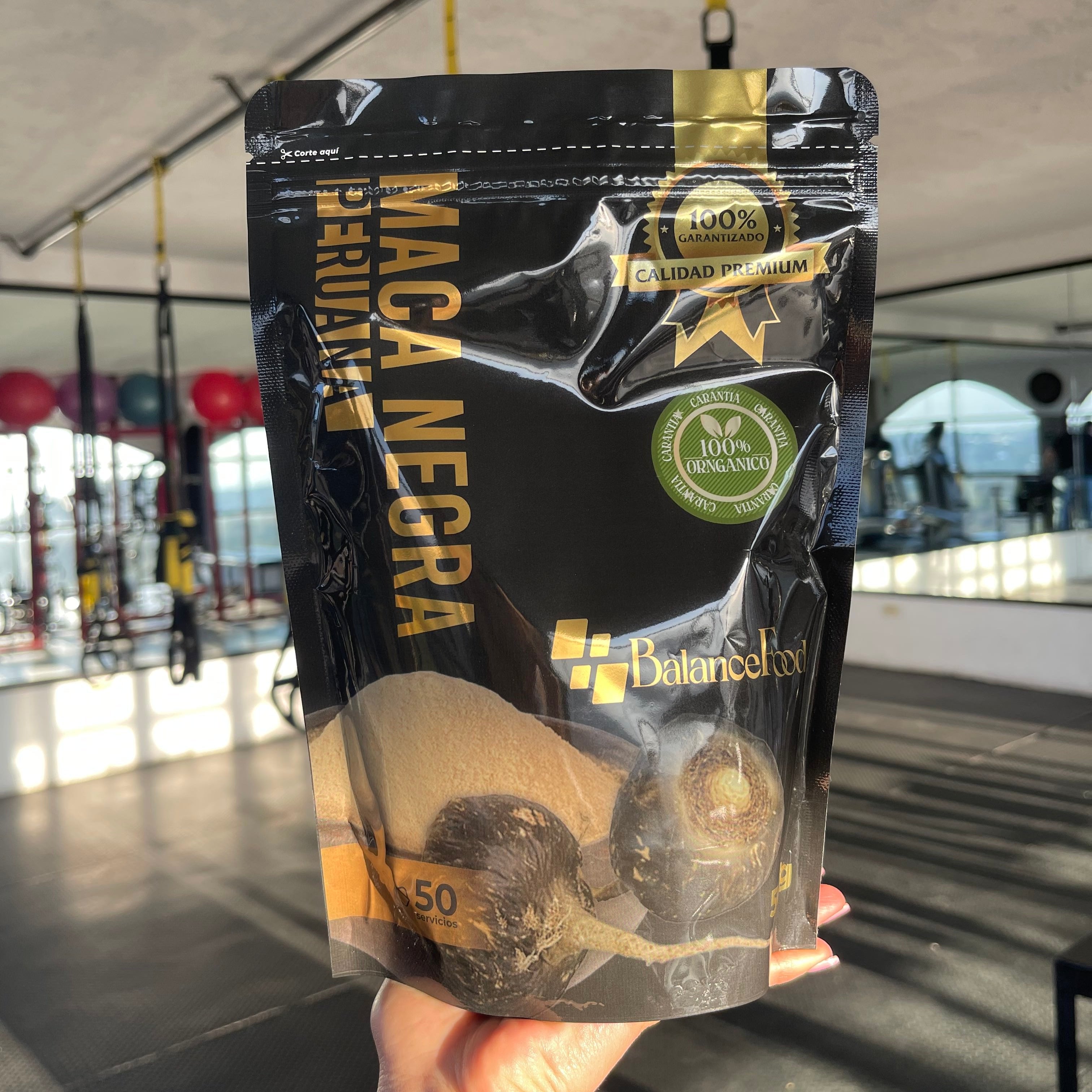 Maca Negra Peruana Polvo 500gr