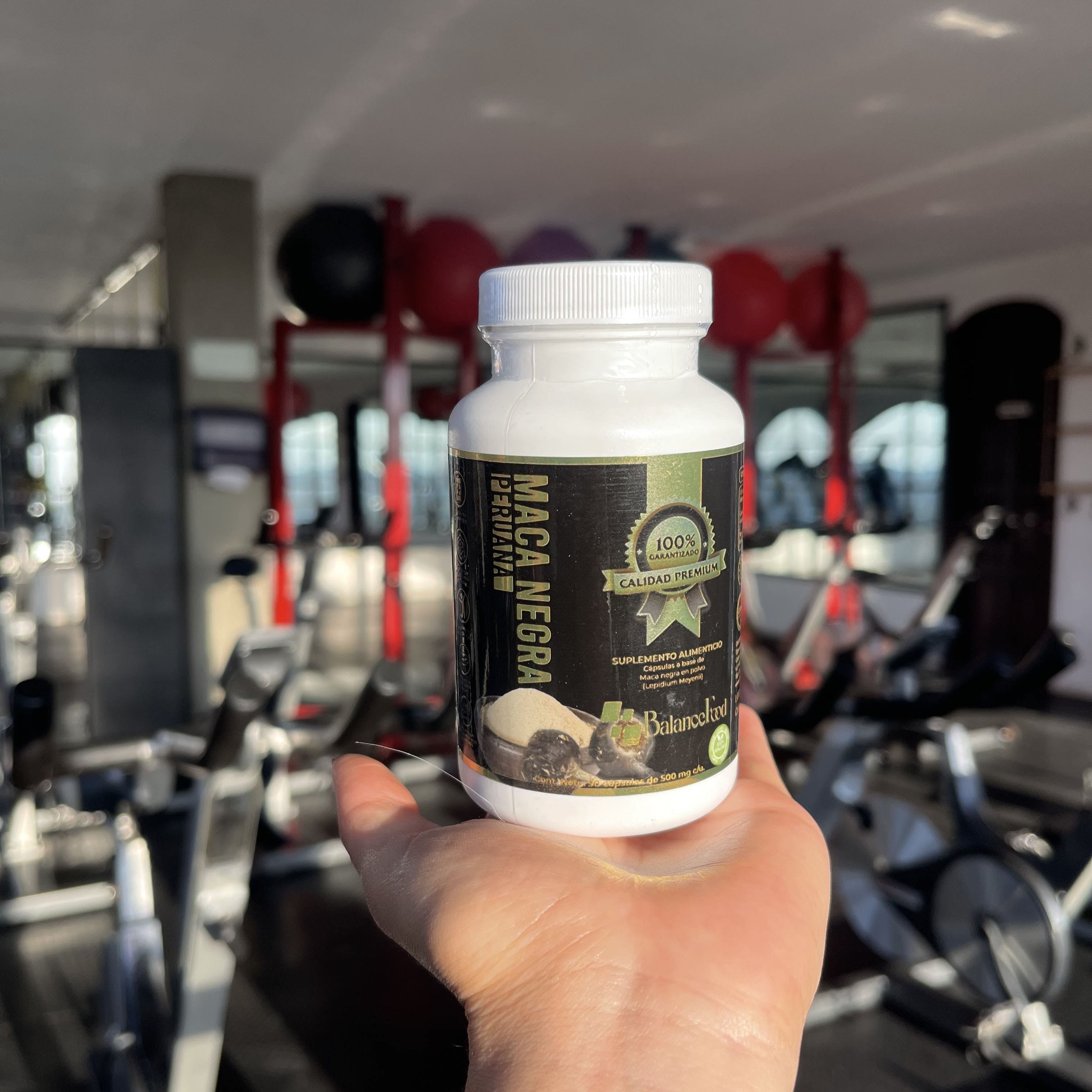 Maca Negra Peruana - 90 Cápsulas - 500mg
