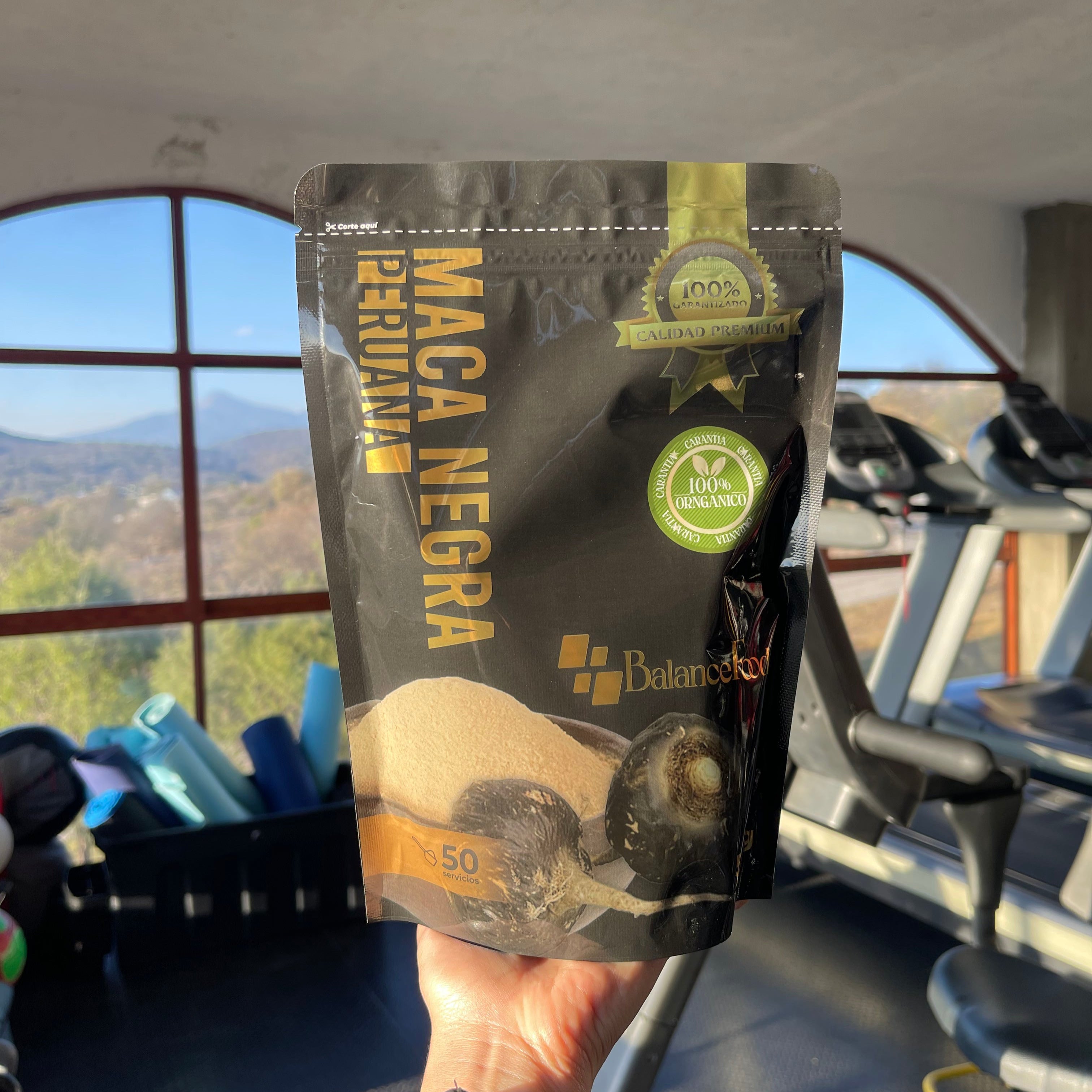 Maca Negra Peruana Polvo 500gr