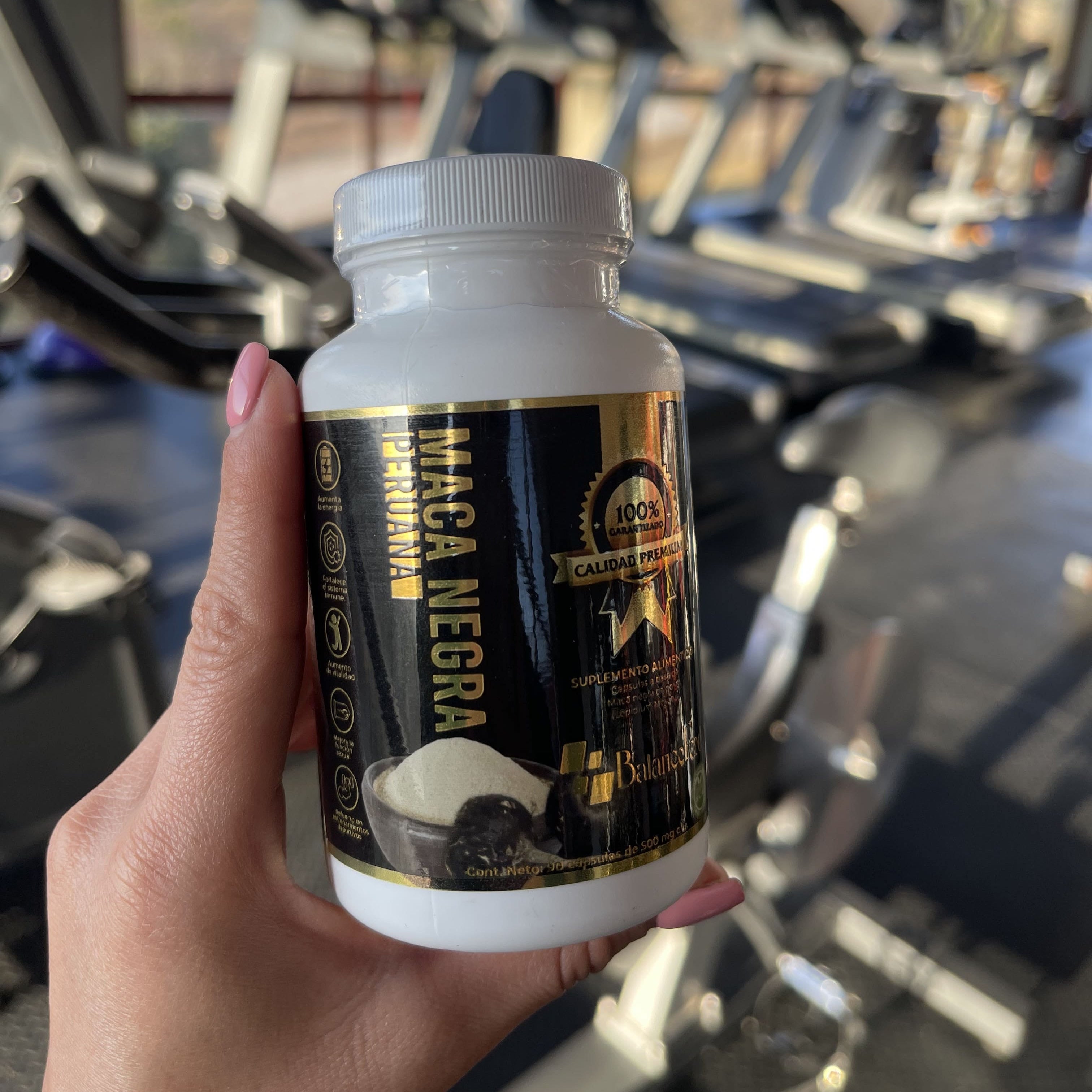 Maca Negra Peruana - 90 Cápsulas - 500mg